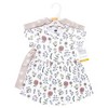 Hudson Baby Infant and Toddler Girls Cotton Dresses, Dandelion Wish - 2 of 4