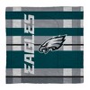 NFL Philadelphia Eagles Heathered Stripe Queen Bed in a Bag - 3pc - 2 of 3