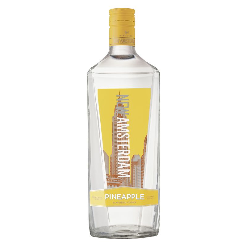 New Amsterdam Pineapple Flavored Vodka - 1.75L Bottle, 1 of 5