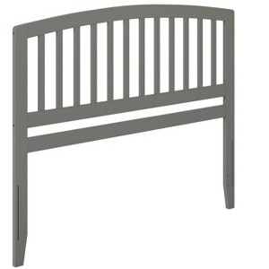 AFI Furnishings Richmond Queen Headboard with Turbo Charger in Grey - 1 of 3
