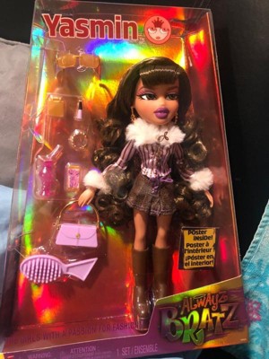 Alwayz Bratz Yasmin Fashion Doll with 10 Accessories and Poster