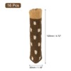 Unique Bargains Polka Dots Knitted Elastic Reduce Noise Chair Leg Floor Protectors - 2 of 4
