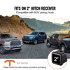 VEVOR Hitch Step for 2 Inch Receiver, Strong Steel Construction with 350 LBS Load Capacity, Rear Bumper Guard Protector with Pin Lock, Black - 3 of 4