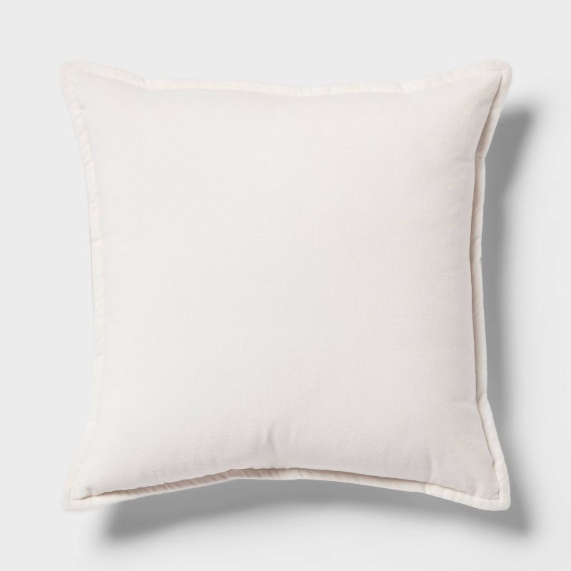 Cotton Velvet with Linen Reverse Oblong Dec Pillow - Threshold™, 1 of 6