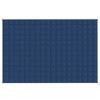 VidaXL Weighted Blanket Blue 53.1 in.x78.7 in. 22 lb Fabric - 3 of 4