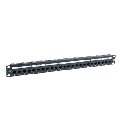 ICC CAT6A Patch Panel in 110 Type with 24 Ports - ICMPP0246B