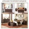 SinCiDo Farmhouse Dresser with 5 Drawer, 45" Wide Horizontal Dresser  Chests for Bedroom, Wood Rustic Dresser for Closets - 4 of 4