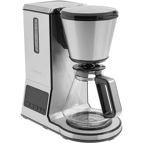 Cuisinart Cpo 800fr Pureprecision 8 Cup Pour over Coffee Brewer With Glass Carafe Silver Certified Refurbished Target