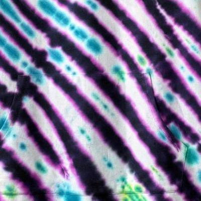 dark teal tie dye