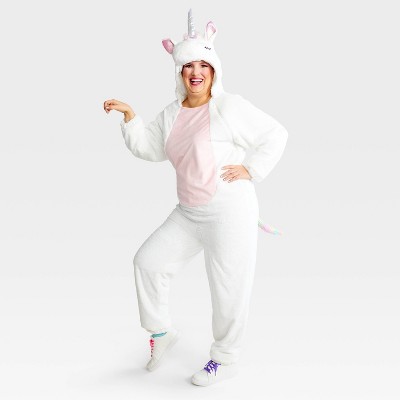 Adult Unicorn Halloween Costume Jumpsuit - Hyde & EEK! Boutique™