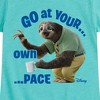 Girls' - Disney - Your Own Pace Fitted Short Sleeve Graphic T-Shirt - 2 of 4