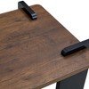 NicBex  31.5/39.3" On-Trend Coffee Table for Living Room,2-Tone Stylish Accent Center Table Cocaktail Table,MDF Frame,Easy to Clean - 3 of 4