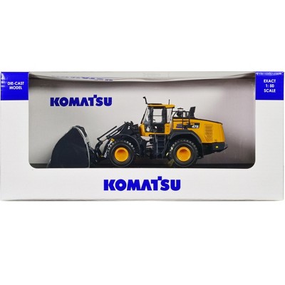Komatsu WA475-10 Wheel Loader Yellow with High Dump Bucket 1/50 Diecast Model by Universal Hobbies
