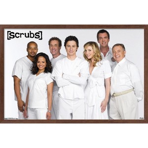 Trends International Scrubs - One Sheet Framed Wall Poster Prints - 1 of 4