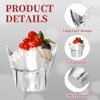 Unique Bargains Disposable Greaseproof Aluminum Foil Tulip Baking Cups 3.1 Inch 100 Pcs - 3 of 4