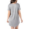 Hello Mello Women’s Let Me Sleep Lounge Sleep Shirt - 3 of 3