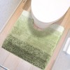 Unique Bargains Non-Slip Absorbent Soft Plush Shaggy Bath Mats 2 Pcs - 2 of 4