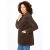 Woman Within Women's Plus Size Pleat-Back Corduroy Jacket - 4 of 4