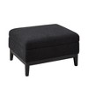CAVINAS 33.86" Storage Ottoman Bench with Reversible Lid,Square Footrest with Rubberwood Legs,Storage Bench for Bedroom,Living Room - 2 of 4