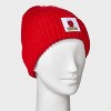 Women's Peanuts Graphic Beanie - Red - 2 of 4