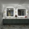 Apmir Super Bright 192 LEDs/m Back LED Lighted Anti-Fog Tempered Glass Bathroom/Vanity Mirror with ETL & 3-Year Warranty - 4 of 4