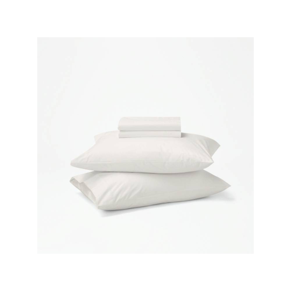 Photos - Bed Linen Tuft & Needle Twin Percale Sheet Set Sand