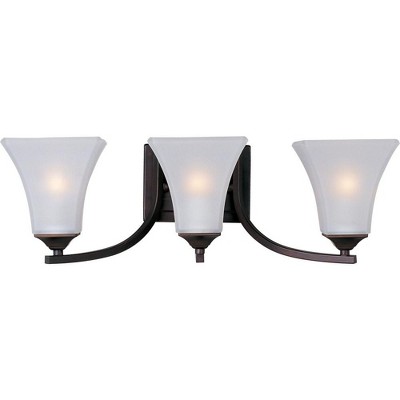 Maxim Lighting Aurora 3 - Light Vanity in  Oil Rubbed Bronze