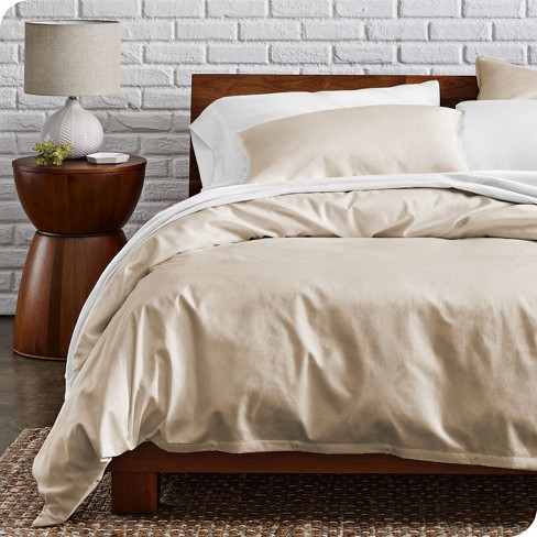 300 Thread Count Organic Cotton Percale White 3 Piece Twin Xl Bed Sheet Set  By Bare Home : Target