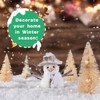 Aoibox Artificial Snow 300g Pack Dry Glitter Snowflake Powder for Christmas Village Craft Winter Scene Decoration No Water Needed - 3 of 4