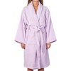 Alpine Swiss Blair Womens Cotton Terry Cloth Bathrobe Shawl Collar Velour Spa Robe - 2 of 4