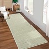 Vintage Soft Waves Rugs Non Slip Non Shedding Floor Carpet for Living Room Bedroom Nursery - 2 of 4