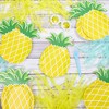 Blue Panda 48-Pack Die-Cut Pineapple Disposable Paper Plates Party Supplies 10"x6" - 3 of 4