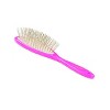 Bass Pet Brushes Style & Detangle Pet Brush with 100% Premium Alloy Pin High Polish Acrylic Handle Large Oval - 3 of 4