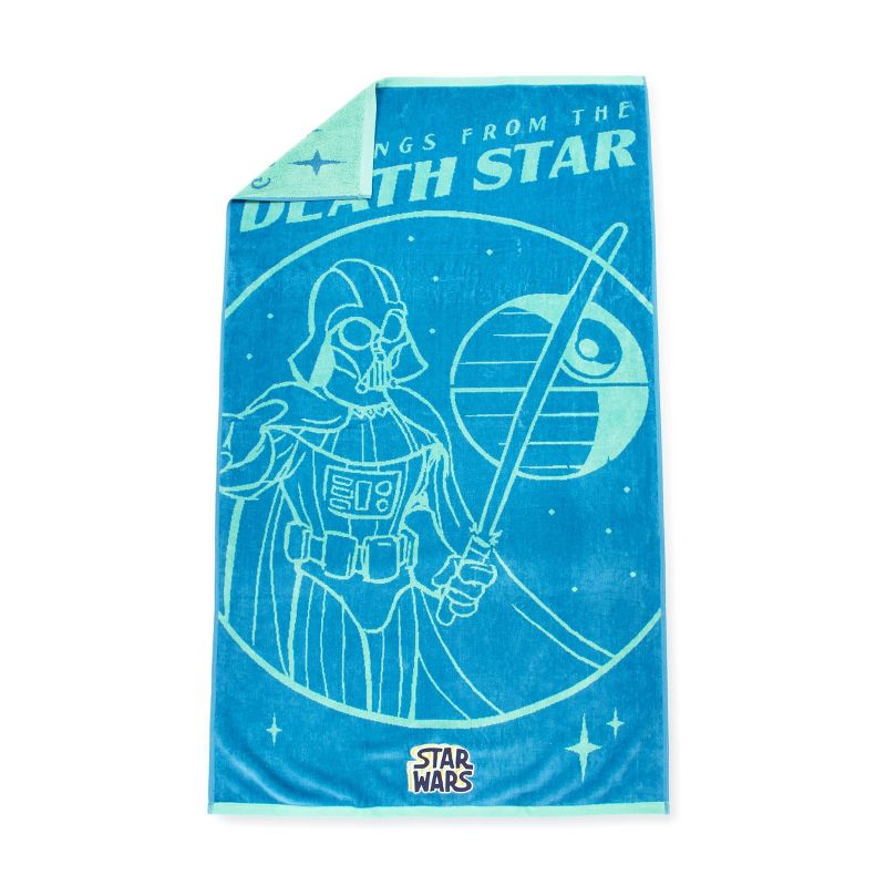 Star Wars Death Star Embroidered Beach Towel, 4 of 6