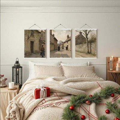 Floral Canvas Wall Art with Strong Artistic and Visual Aesthetics,3 - Pieces