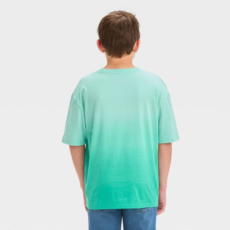 Boys&#39; Pokemon Drop Shoulder Short Sleeve Graphic T-Shirt - Green, 3 of 4