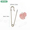Unique Bargains Durable Sewing Upholstery Spring Lock Blanket Bulk Large Safety Pins 30 Pcs - 3 of 4