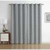 Kate Aurora Chic Living 100% Max Blackout Trellis Thermal Curtains - 3 of 3