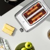 Livwell Brands Smart Touch 2 Slice Metal Toaster Stainless Steel - 4 of 4