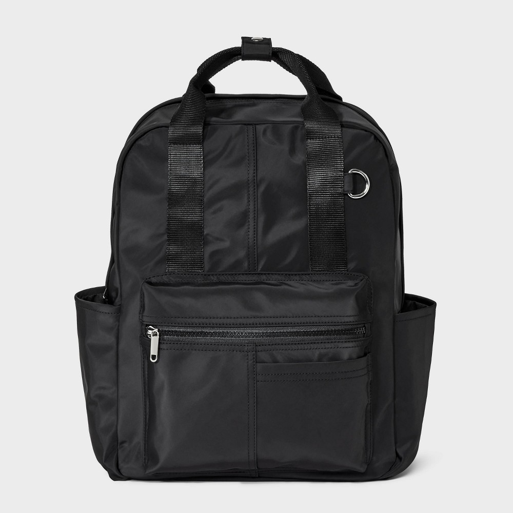 Photos - Backpack Square  - Wild Fable™ Black