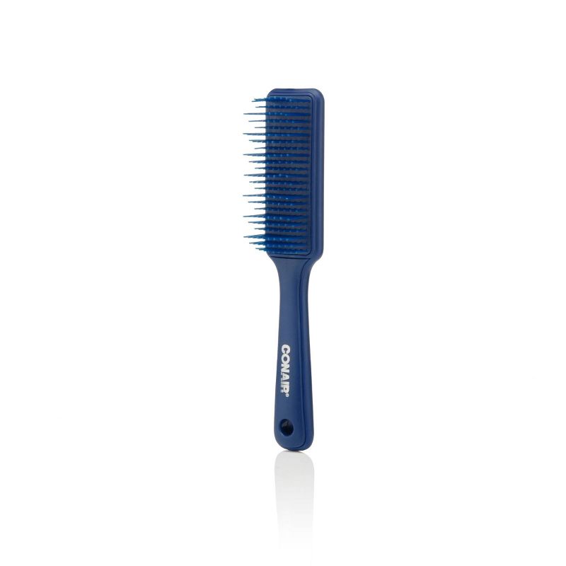 Conair Detangle &#38; Treatment Hair Brush Set - Navy/Teal - 2pk, 6 of 7