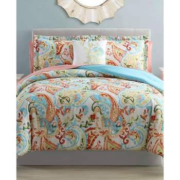Modern Threads Printed Reversible Complete Bed Set Kailyn.