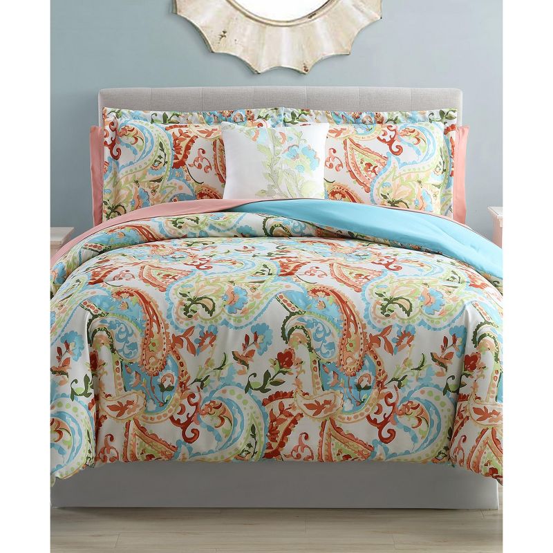 Modern Threads Printed Reversible Complete Bed Set Kailyn., 1 of 9