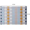 VECELO Front Door Mat Welcome Mat, Absorbent Muddy Kitchen Rugs, Non-Slip Rubber Backing Doormat - 3 of 4