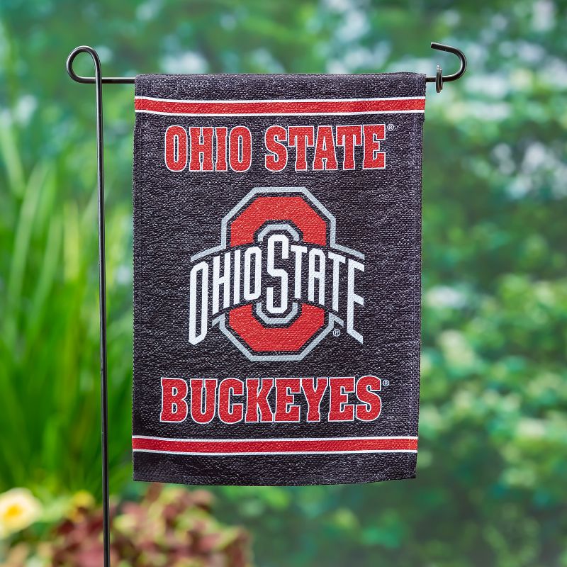 Embossed Suede Flag, GDN Size, Ohio State University, 3 of 4