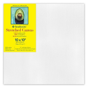 Strathmore 300 Series Gallery Stretched Canvas, 10x10 inch - 1 of 4
