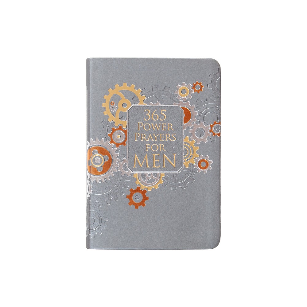 365 Power Prayers for Men - by Broadstreet Publishing Group LLC (Leather Bound)