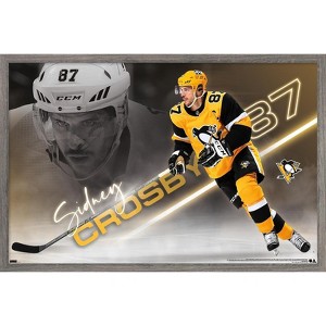 Trends International NHL Pittsburgh Penguins - Sidney Crosby 21 Framed Wall Poster Prints - 1 of 4