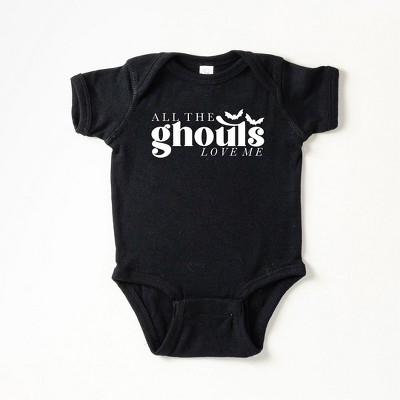 The Juniper Shop All The Ghouls Love Me Baby Bodysuit