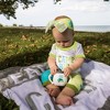 Pavilion Gift Company - Camp Bum - 6-12 Month Light Green Trimmed Bodysuit - Leotards and Bodysuits - 3 of 4